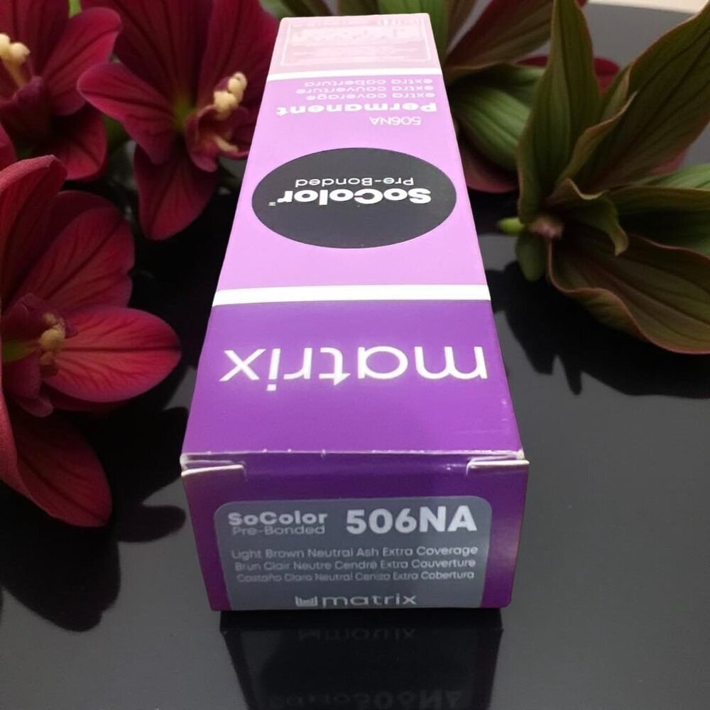 Matrix SoColor Pre Bonded 506NA Light Brown Neutral Ash Extra Coverage 3 oz